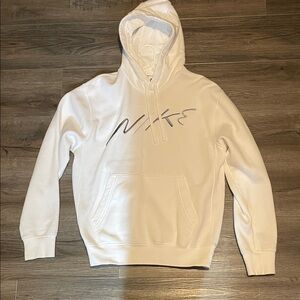 Nike Men's White Hoodie